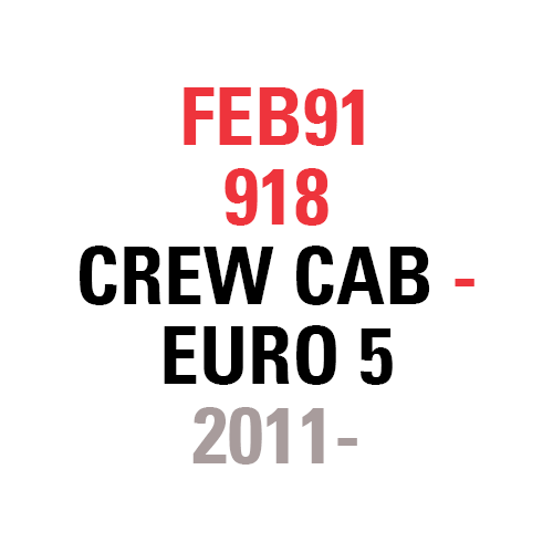 FEB91 918 CREW CAB EURO 5 2011-